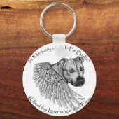 pitbull sleutelhanger (Voorkant)