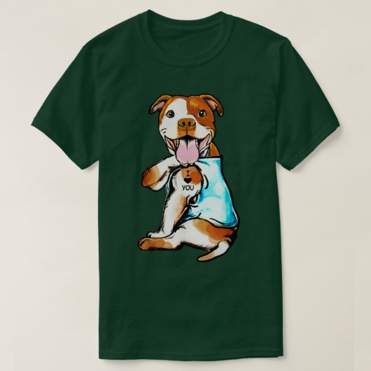 Pitbull T-shirt (Design voorkant)