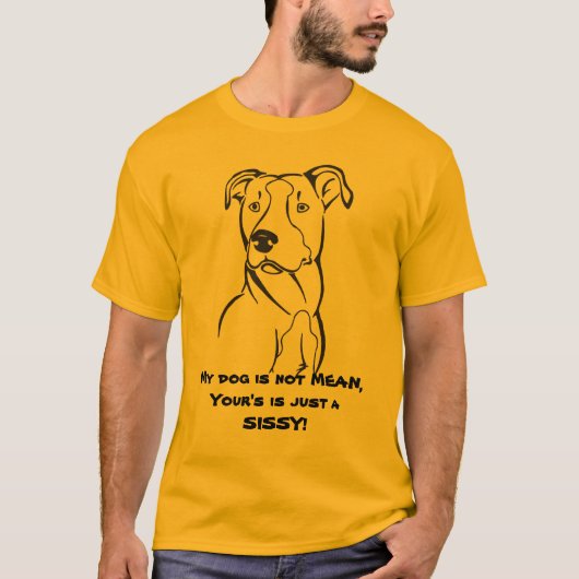 PITBULL T-SHIRT (Voorkant)