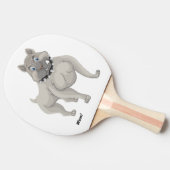 Pitbull Tafeltennisbatje (Zijkant)