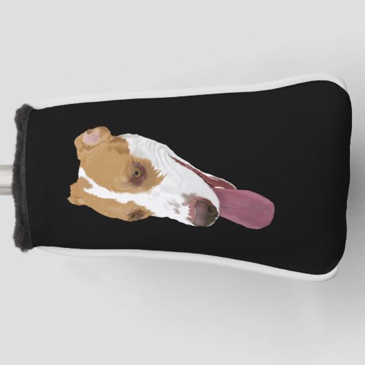 Pitbull Terrier Mix Golfheadcover (Voorkant)