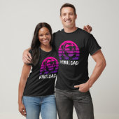 Pitbull Vader Retro 80s Pitbull Hond T-shirt (Unisex)
