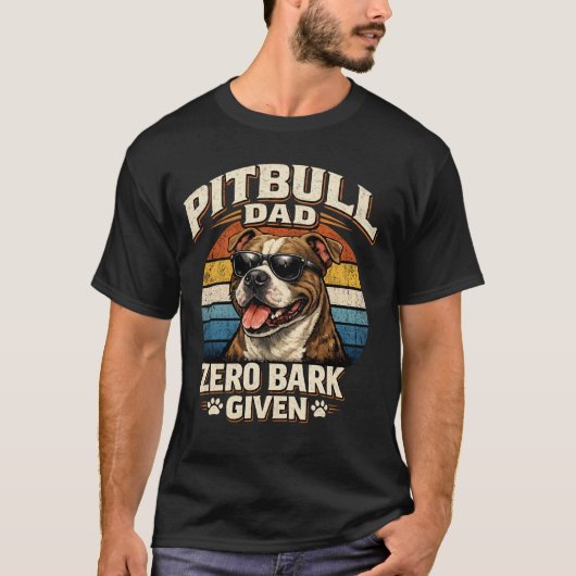 Pitbull vader T-shirt (Voorkant)