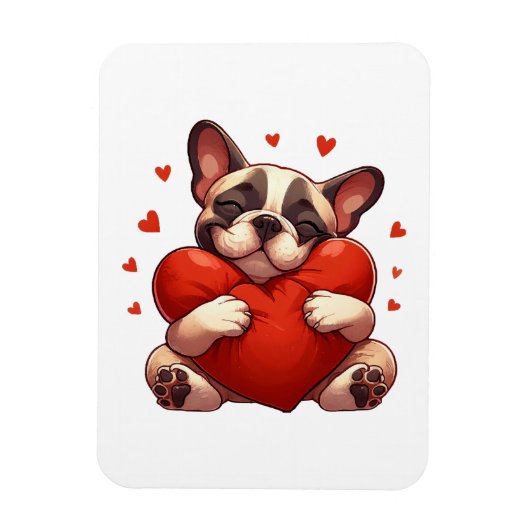 Pitbull Valentijnsdag Cadeaus Magneet (Verticaal)