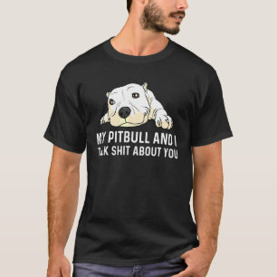 Pitbull voor mannen Vrouwen Pet Canine Dog Puppy A T-shirt