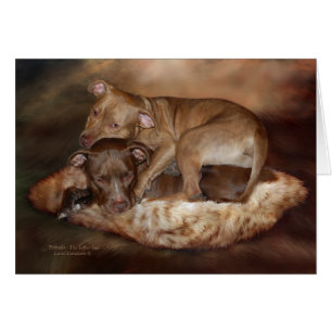 Pitbulls - de Softer Side ArtCard