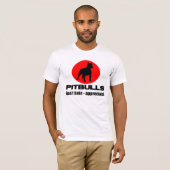 Pitbulls - Haat niet, waardeer T-shirt (Voorkant volledig)