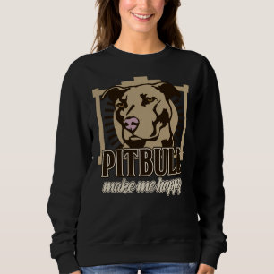 Pitbulls maken gelukkig trui
