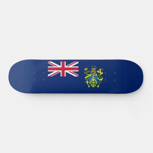 Pitcairn-eilanden Vlag Skateboard (Horizontaal)