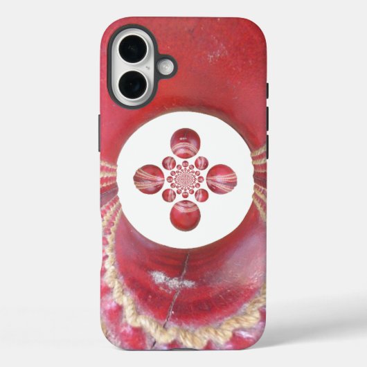 Pitch Kaleidoscope: Cricketballen Het hart van het Case-Mate iPhone Case (Achterkant)