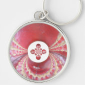 Pitch Kaleidoscope: Cricketballen Het hart van het Sleutelhanger (Voorkant)