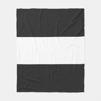 Pitch Pastel & Soft White Bar-ontwerp Fleece Deken