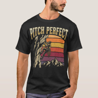 Pitch Perfect Rotsklimmen Berg T-shirt