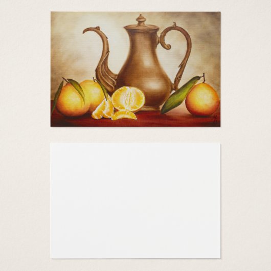 Pitcher avec Oranges (Devant & derrière)