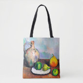 Pitcher en Fruit, Paul Cezanne Draagtas (Voorkant)