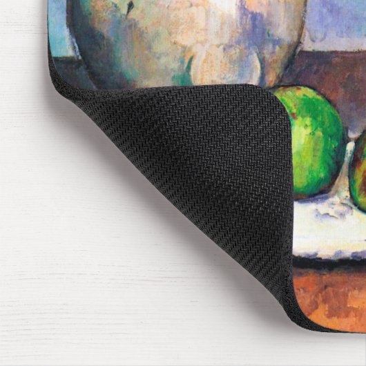 Pitcher en Fruit, Paul Cezanne Muismat (Hoek)