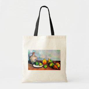 Pitcher en Fruit, Paul Cezanne Tote Bag