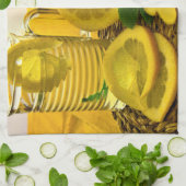 Pitcher of Lemon Tea Theedoek (Gevouwen)