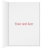 Pitcher van Peach Sangria Kaart (Binnen (Rechts))