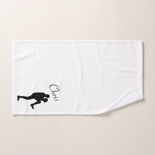 Pitcher Winduip van Personal Baseball Player Bad Handdoek (Handdoek)