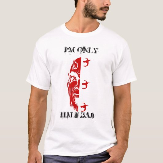 PITCHFORK 333 SLECHTS HALF BAD DEVIL T-shirt desig (Voorkant)