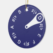Pitchpipe Keramisch Ornament (Links)