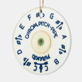 Pitchpipe Keramisch Ornament (Links)