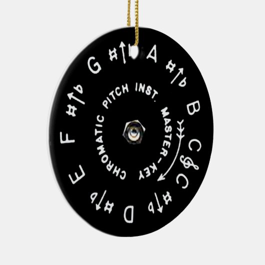 Pitchpipe Keramisch Ornament (Rechts)