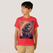 PitDriver PitZillA et Logo sur T-shirt Back (Devant entier)