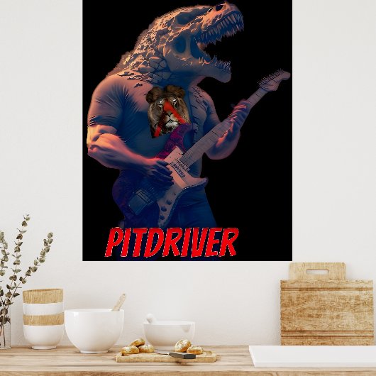 PitDriver PitZillA Poster (Keuken)