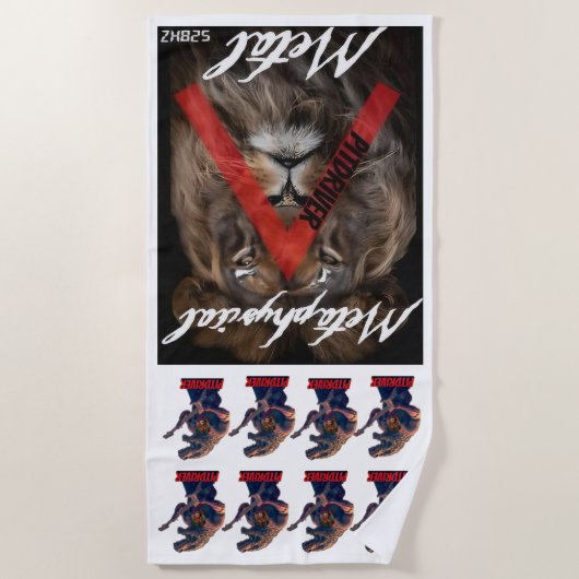 PitDriver Strandlaken (Voorkant)