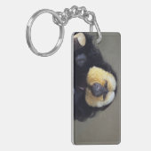 Pithecia pithecia sleutelhanger (Voorkant Links)