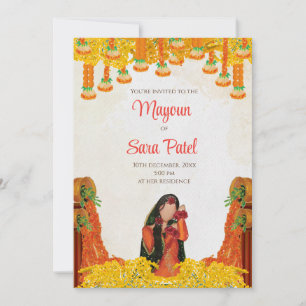 Pithi invite autant que Mayoun invitations Haldi i