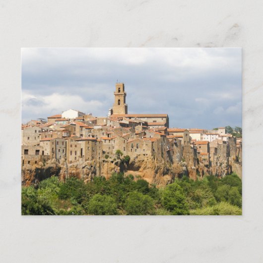 Pitigliano, Toscane, Italië Briefkaart (Voorkant)