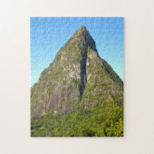 Piton Peaks Saint Lucia. Legpuzzel (Verticaal)