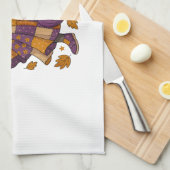 Pitpull Dog Ghost Halloween Theedoek (Quarter Fold)