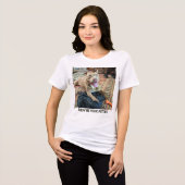 Pitt Bull Moeder Grappig Tri-Blend Shirt (Voorkant volledig)