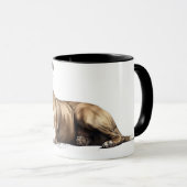 Pitt Bull-Mok - Dit meisje houdt van Pit Bulls Mok (Voorkant rechts)