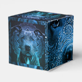 Pittbull-Hondenras Bedankdoosjes (Achterkant)