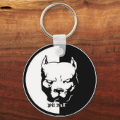 pittbull sleutelhanger (Voorkant)