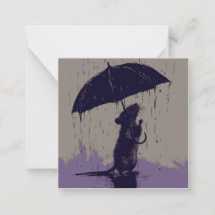 Pitter-Patter & Paw Prints: Gezellige Muisverhalen Notitiekaartje