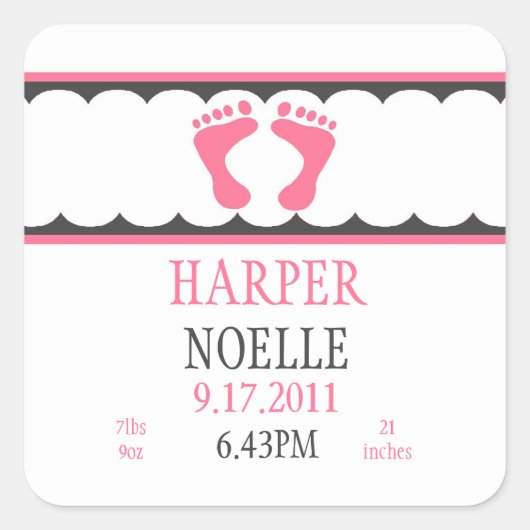 Pitter Patter Sticker (Voorkant)