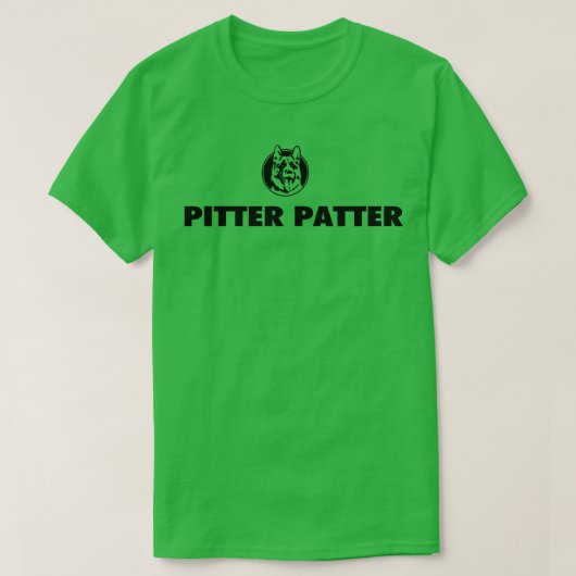 PITTER PATTER T-SHIRT (Design voorkant)