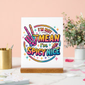 pittig acryl bord (Huwelijk)