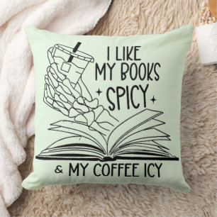 Pittige boeken en Icy Coffee Kussen