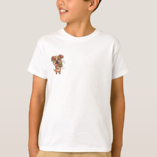 Pittige Cookie Hond Kinderen T-shirt