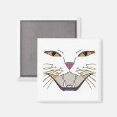 pittige kattenliefhebber magneet (Voorkant / Achterkant)