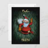 Pittige Kerstmis! Feestdagenkaart (Voorkant / Achterkant)