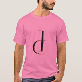 Pittige Letters – Krachtige Typografie Kunst met H T-shirt