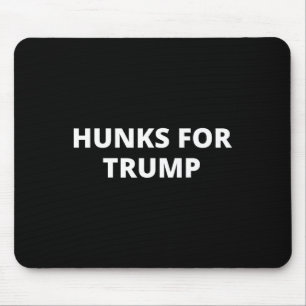 Pittige Mannen Voor Trump - Donald Trump Supporter Muismat